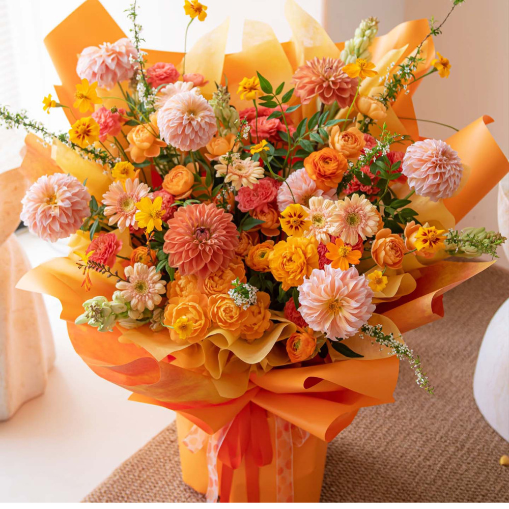 Florist Supply Shop - Kertas Pembungkus Bunga Premium Tahan Air,