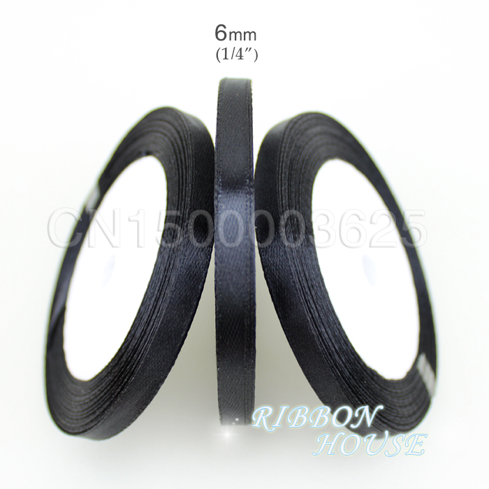 (25 Yard/Roll) 1/4' (6mm) Pita - Ribbon Wired Satin ulasan dan harga