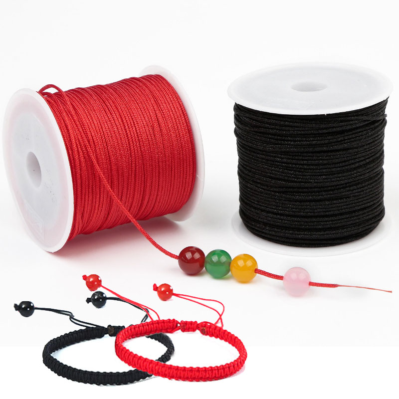 50M/Rol 0.8Mm Tali Benang Nilo - Ribbon Wired Satin ulasan dan harga