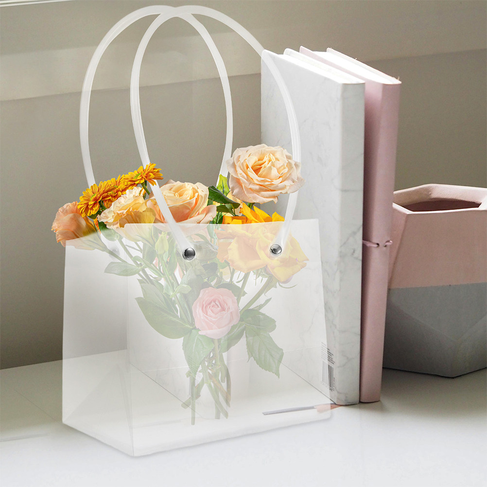 16Pcs Tas Hadiah Bunga Transpa - Florist Supply Shop ulasan dan harga