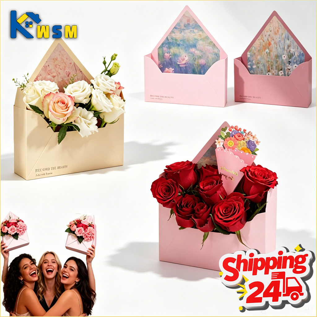 5-20 Buah Kotak Bunga Amplop V - Florist Supply Shop ulasan dan harga