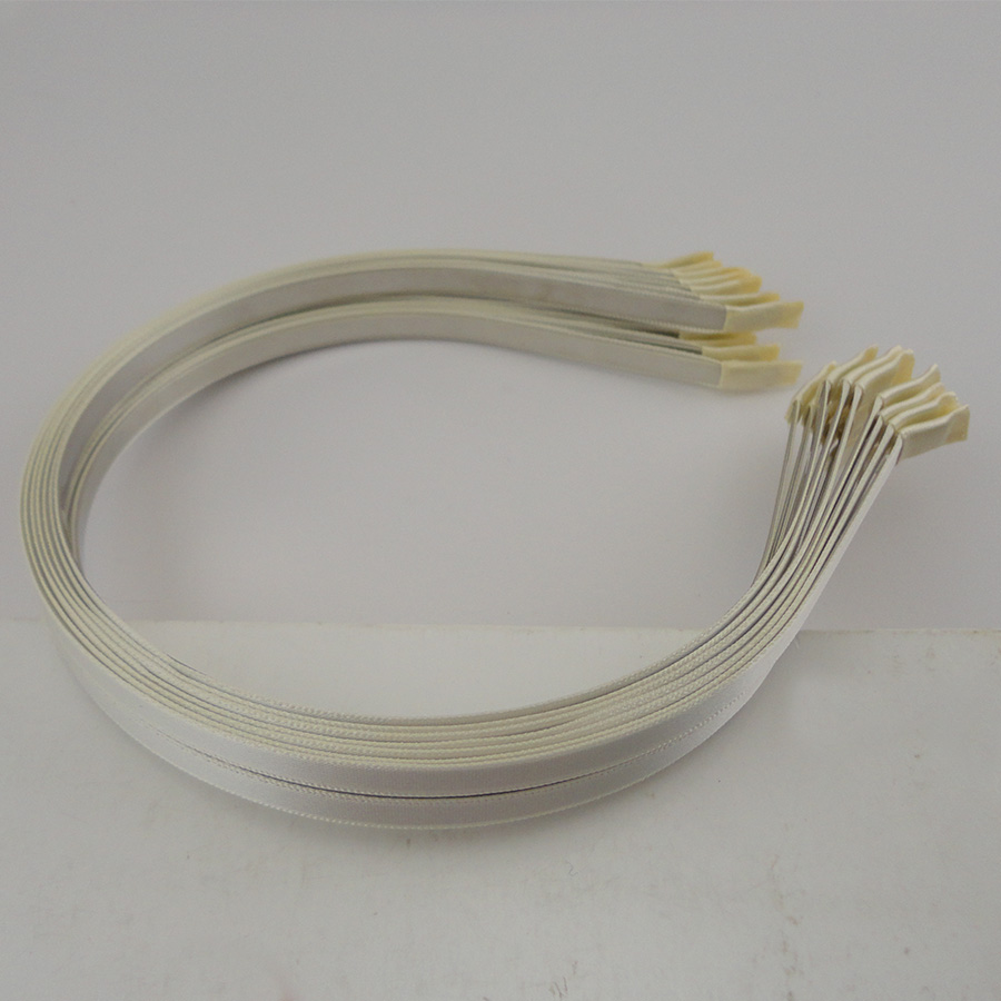 10 Buah 5Mm Pita Satin Hitam T - Ribbon Wired Satin ulasan dan harga